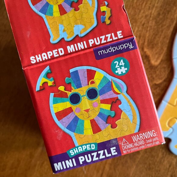 Mudpuppy memory game and mini puzzle - Picture 3 of 8